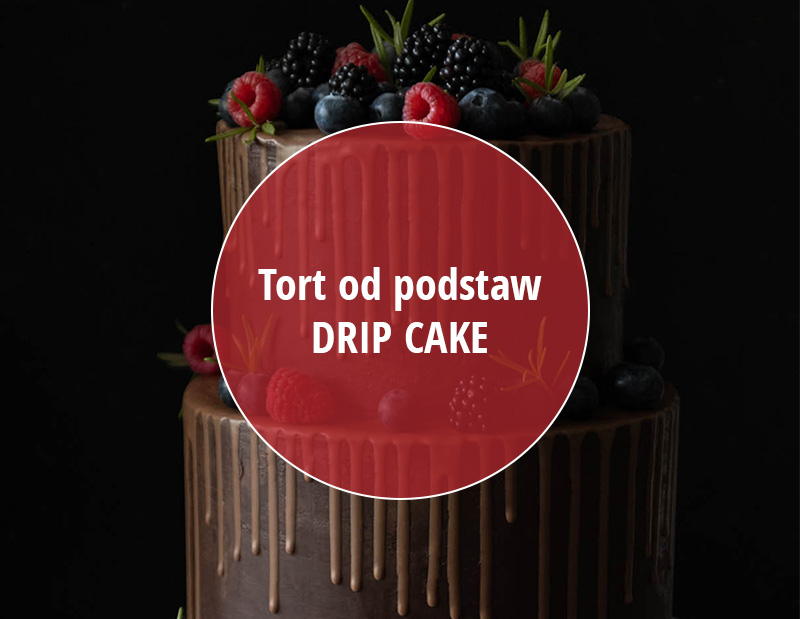 Kurs VOD: Tort piętrowy - drip cake